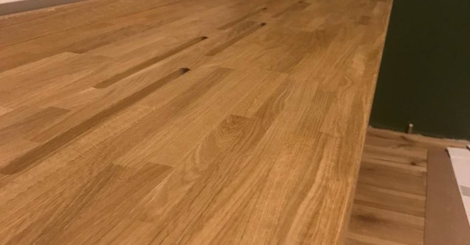 Подоконник столешница из бурого дуба (5)