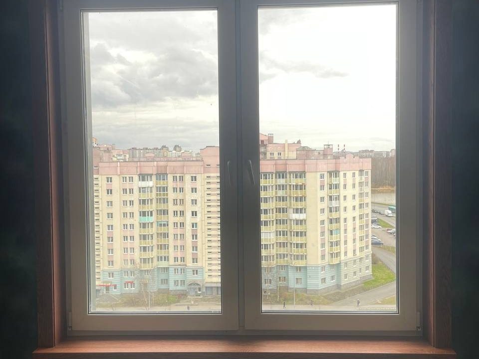 Подоконники из цельноламельного дуба, тонировка махагон (1)