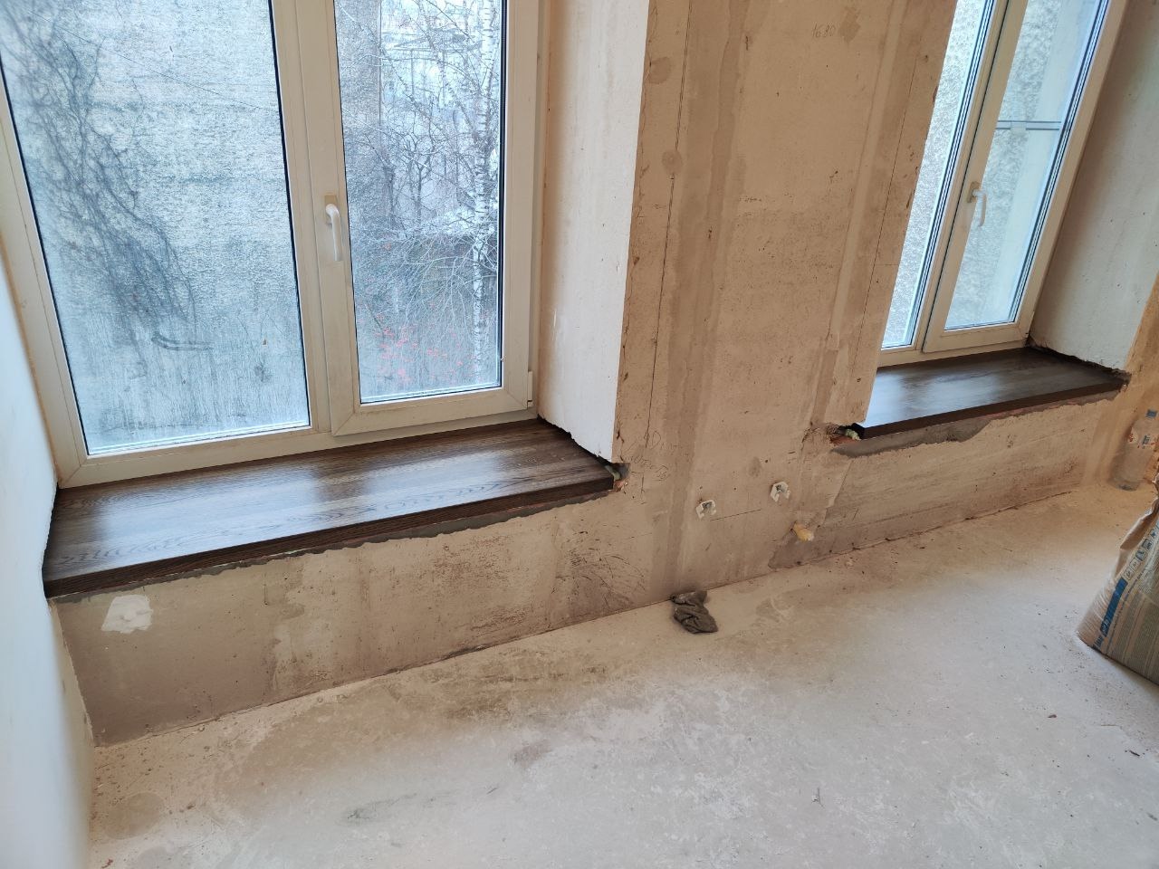 Подоконники из цельно ламельного дуба (1)