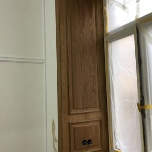 Откосы с подоконником из палубы дуба (8)