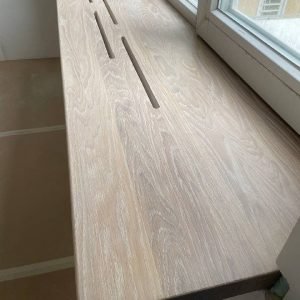 Подоконник из цельноламельного дуба (1)