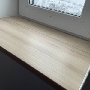 Подоконник из цельноламельного ясеня (3)