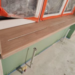 Подоконники и откосы из шпонированного дубом МДФ (1)