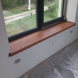 Подоконники из цельно ламельного дуба (1)