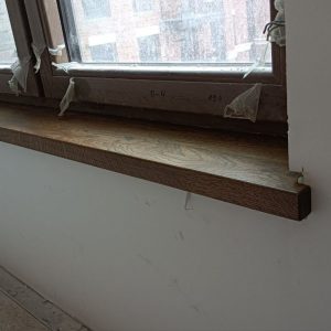 Подоконники из цельно ламельного дуба (1)