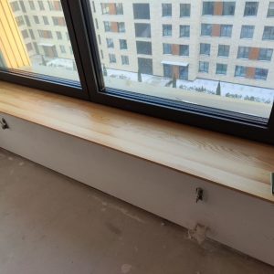 Подоконники из цельно ламельного ясеня экстра (1)