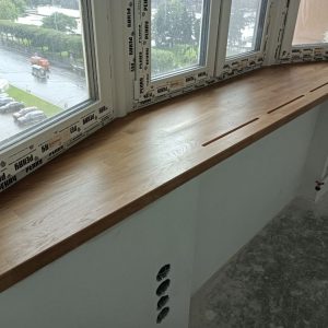 Подоконники из дуба сращено ламельного экстра (1)