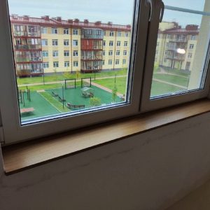 Подоконники из шпонированного дубом МДФ (1)