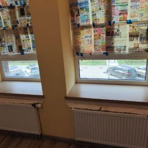 Подоконники из шпонированного дубом МДФ (1)
