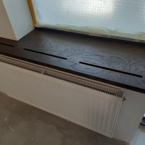 Подоконники из шпонированного дубом МДФ (1)