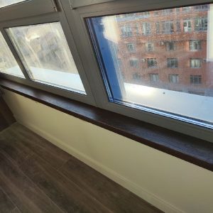 Подоконники из шпонированного дубом МДФ (2)