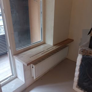 Подоконники из сращено ламельного бурого дуба (1)